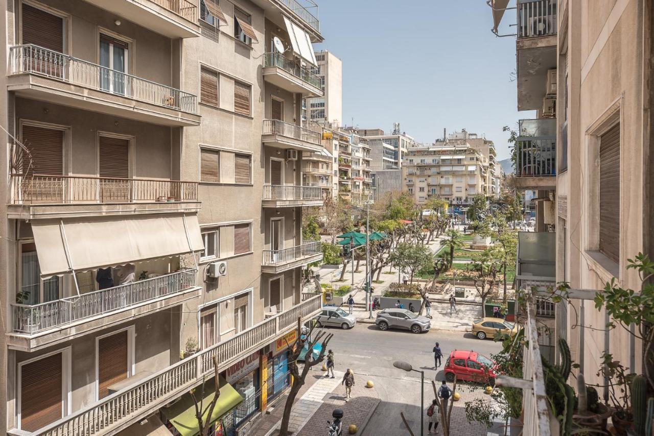 אתונה Victoria Sun Apartments מראה חיצוני תמונה