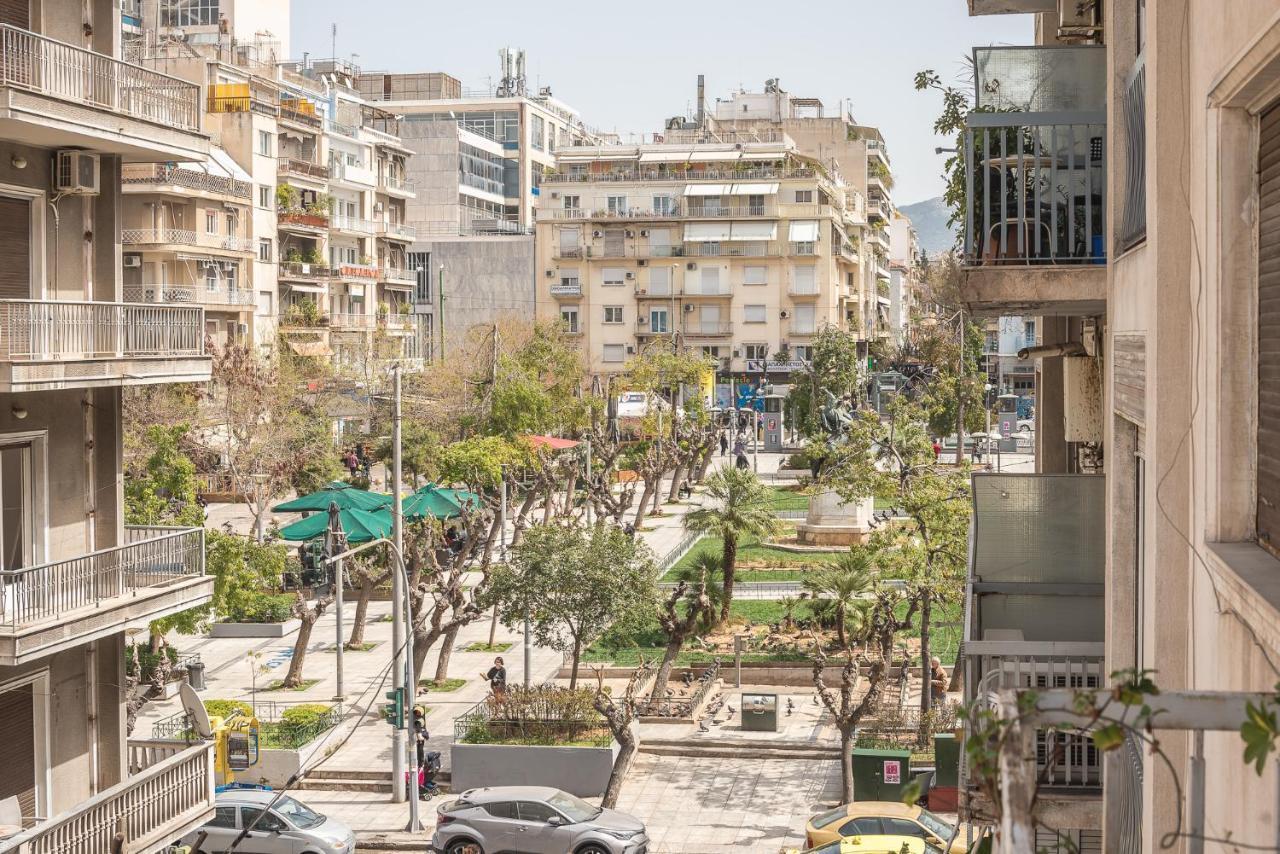 אתונה Victoria Sun Apartments מראה חיצוני תמונה